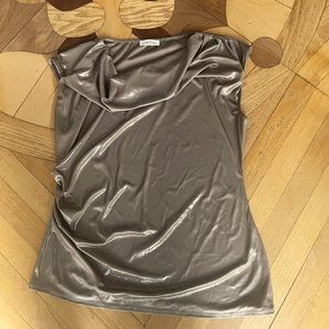 Calvin Klein mock cowl neck tank top